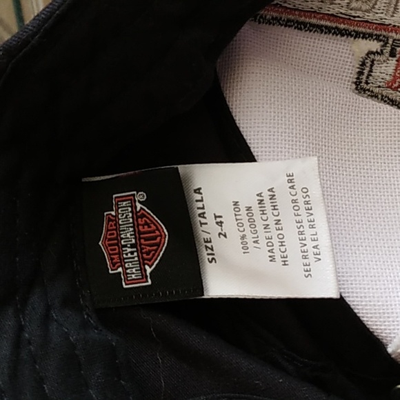HARLEY DAVIDSON CAP 2-4T HOST PICK!!!! - Picture 2 of 3